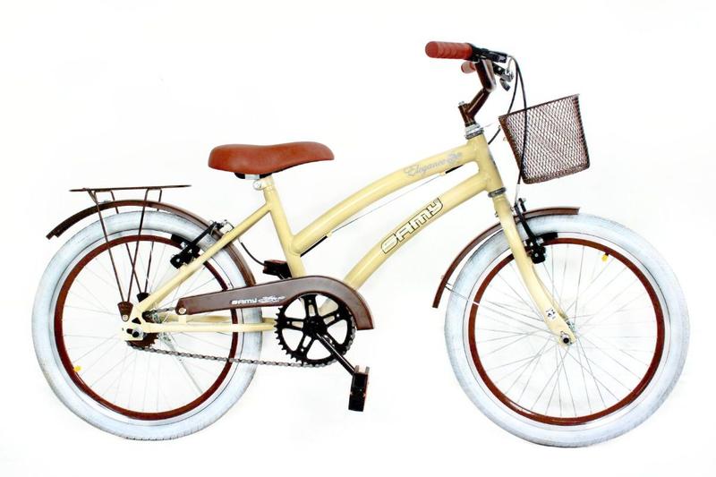 VALOR  525T アンティーク Bicicleta Retro Vintage Infantil Aro 20 Cesta Paralama Bagag
